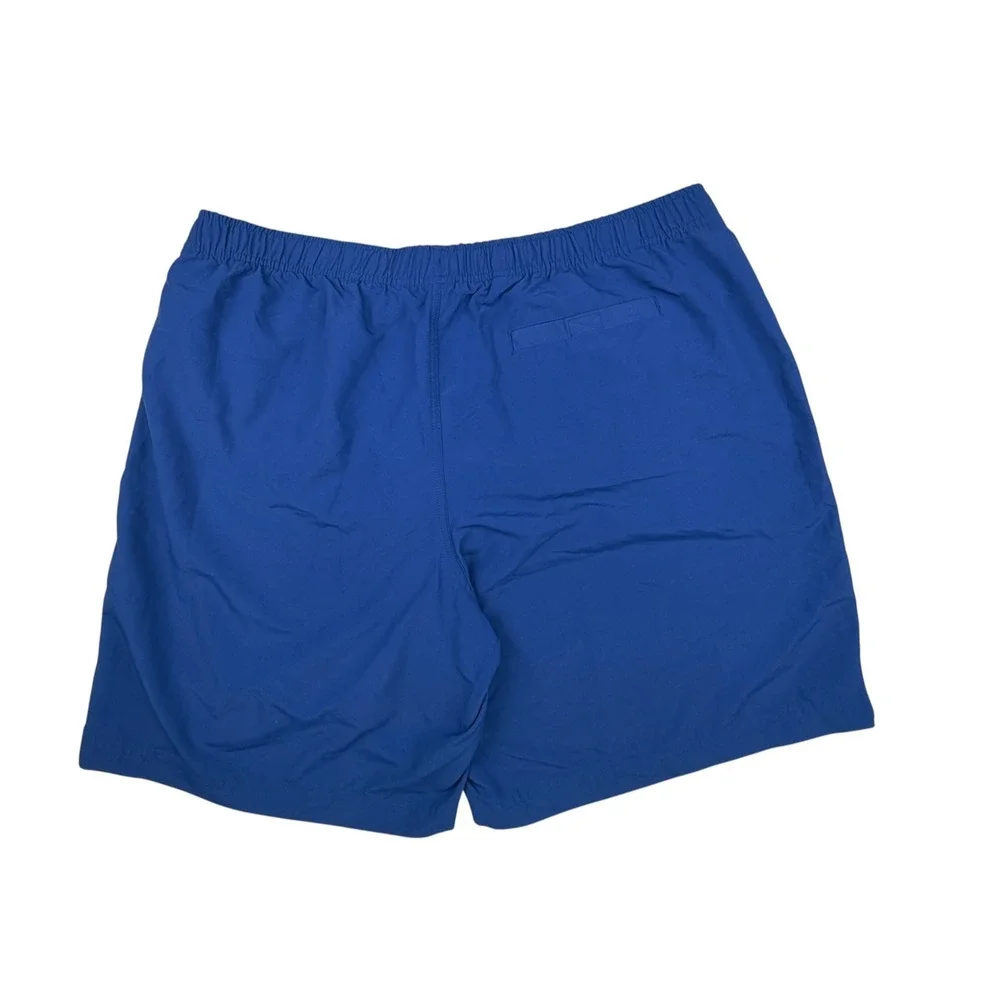 L.L.Bean Men's XL Blue Supplex Sport Shorts Swim Trunks Nylon Mesh Lined Outdoor